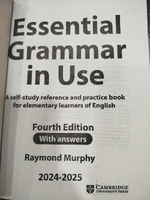 Picture of CAMBRIDGE Essential Grammer in use fourth edition by Raymond Murphy No Ratings