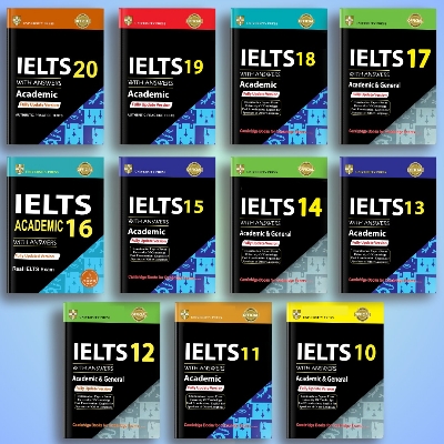 Picture of IELTS Official 10 to 20 Book (Academic) without dvd (News Print)
