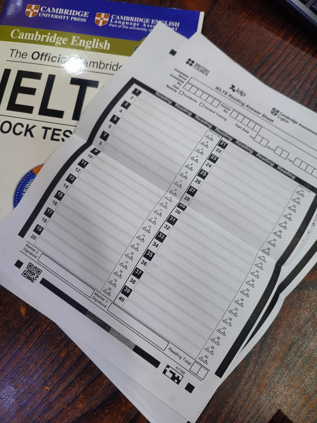 Picture of Confident CAmbridge IELTS Official Mock Test {11 to 18}