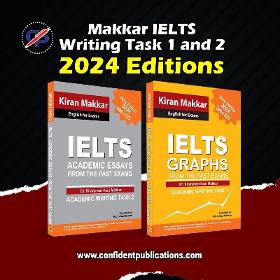 Picture of Makkar IELTS Writing Task 1 and 2 {2024 Edition}