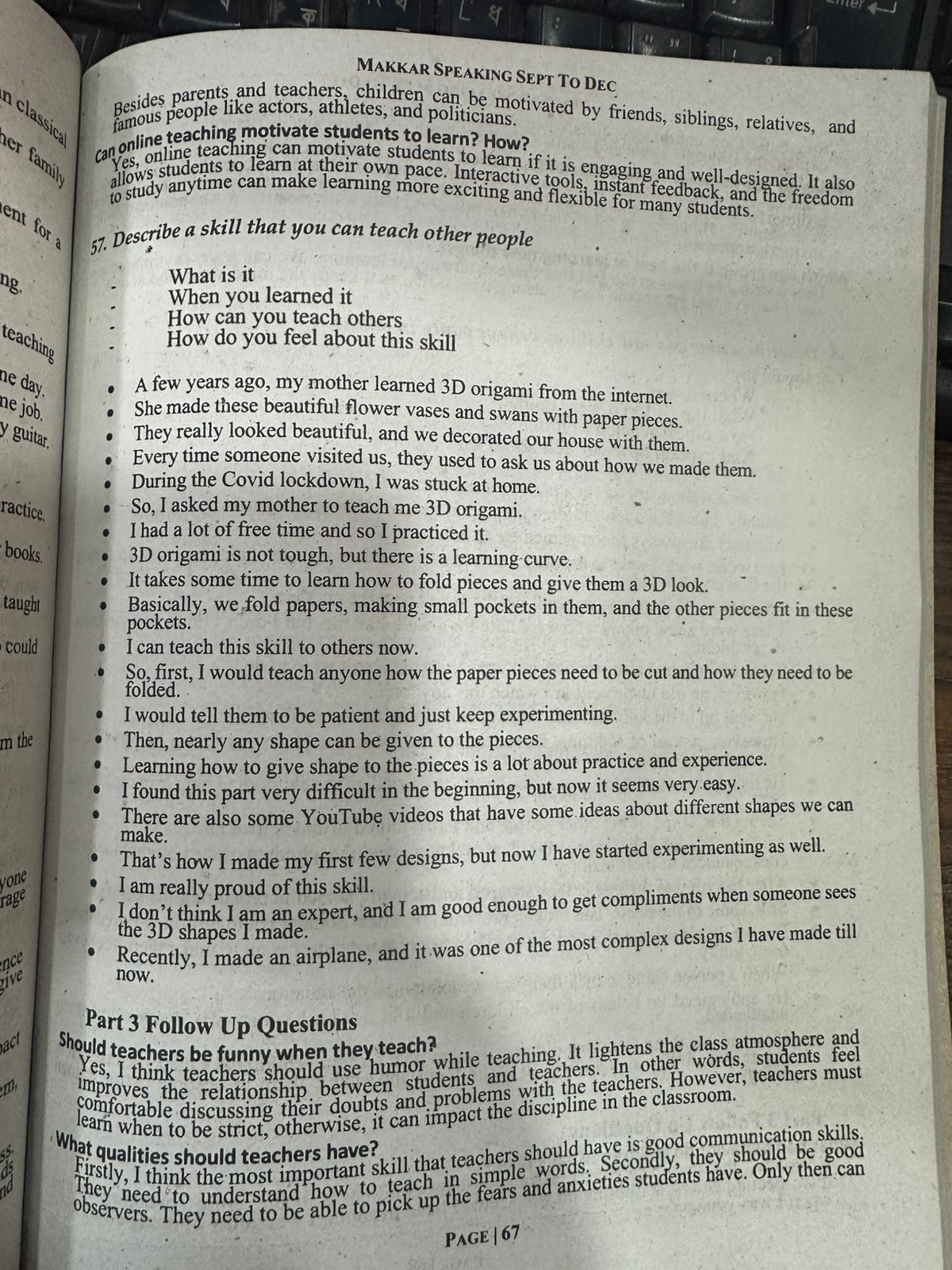 Picture of Makkar IELTS Speaking January to April 2026