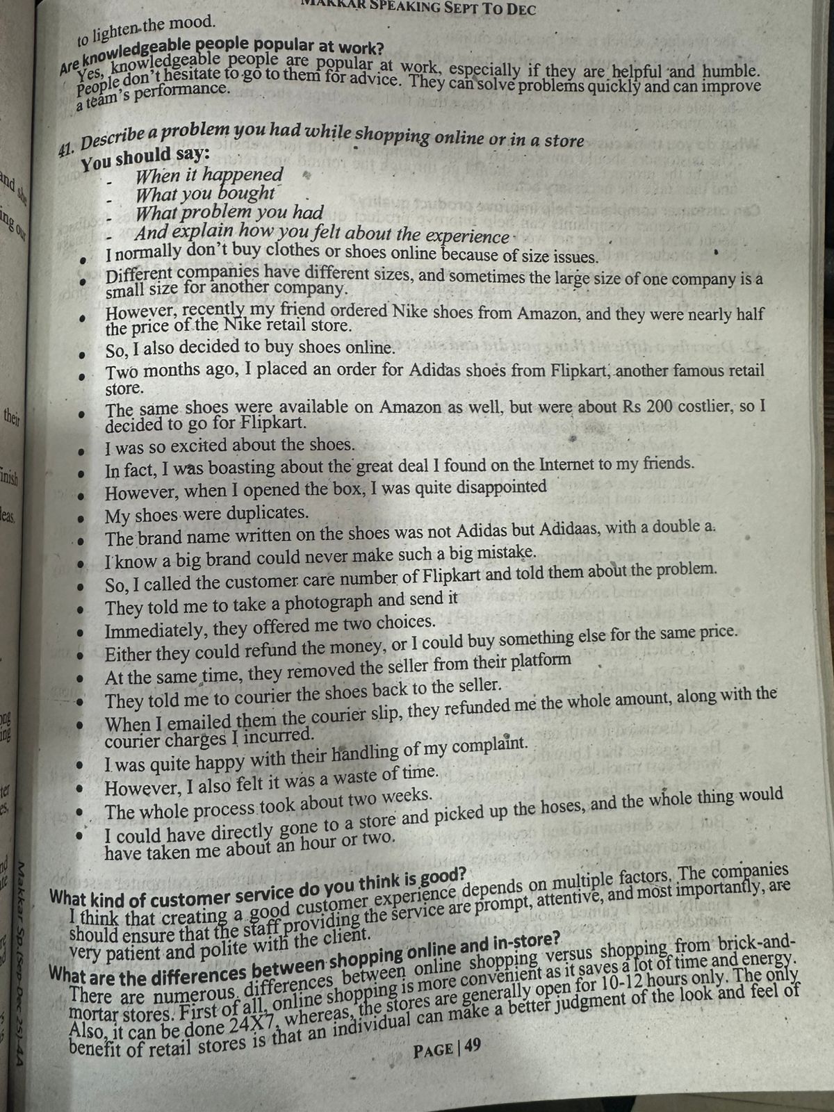 Picture of Makkar IELTS Speaking January to April 2026