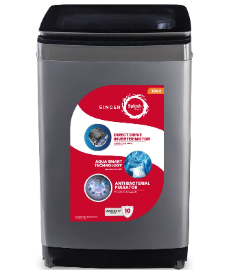 Picture of Singer 10 KG Top Load DD Inverter Washing Machine (S300ATL100DSMJG1)