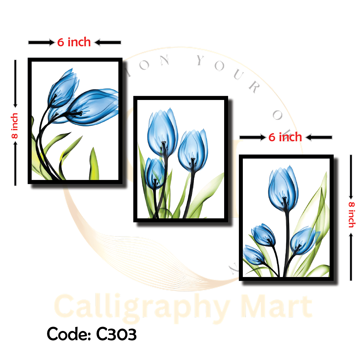 Picture of 3 pcs Most Unique Combo Wallmate set for Home Decoration. Wall Decoration for Home and Office Multicolor