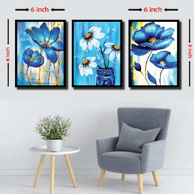 Picture of 3 pcs Most Unique Combo Wallmate set for Home Decoration. Wall Decoration for Home and Office Multicolor