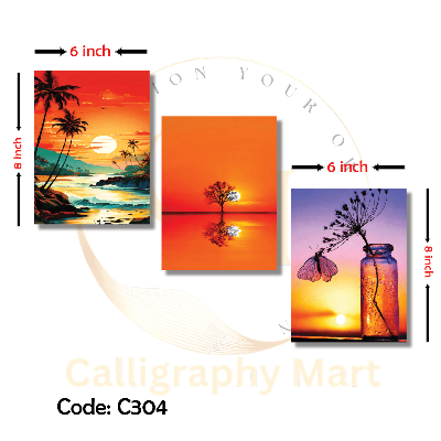 Picture of 3 pcs Most Unique Combo Wallmate set for Home Decoration. Wall Decoration for Home and Office Multicolor