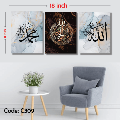 Picture of 3 pcs Most Unique Combo Wallmate set for Home Decoration. Wall Decoration for Home and Office Multicolor