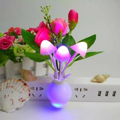 Picture of Mushroom Flower Lamp with Soft Glow | MNK SHOP (Black)