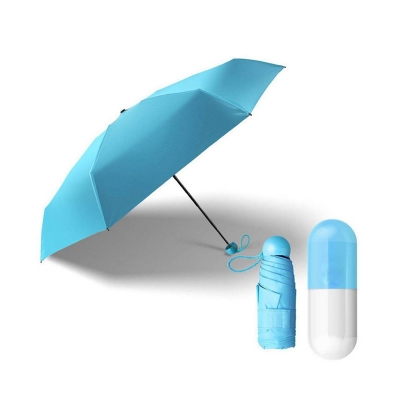 Picture of Capsule Umbrella – Foldable Mini Umbrella | MNK SHOP (Pink)