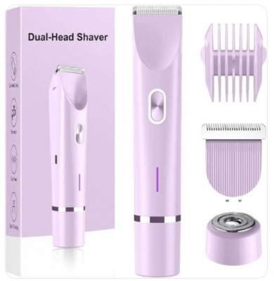 Picture of 2 in 1 Electric Girl Lady Shaver, Dual Head