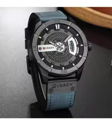 Picture of Curren 8301 Men’s Waterproof Leather Strap Watch