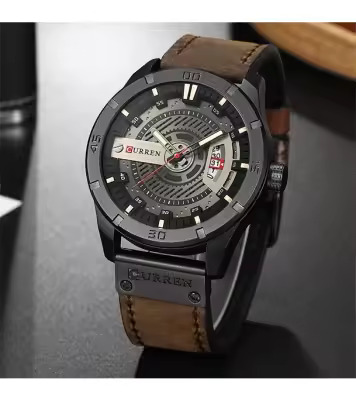 Picture of Curren 8301 Men’s Waterproof Leather Strap Watch
