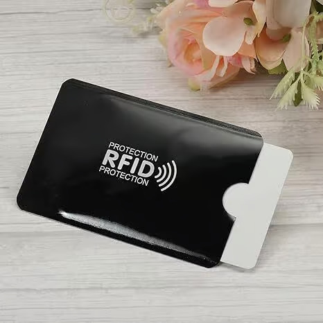 Picture of Premium Aluminium Anti Rfid Card Holder NFC Blocking Reader Case Protection(white)