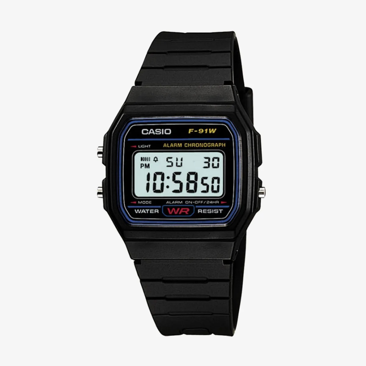 Picture of Classic Fashion F-91W Waterproof Casual Watch – Durable & Stylish for Everyday Wear(Black)