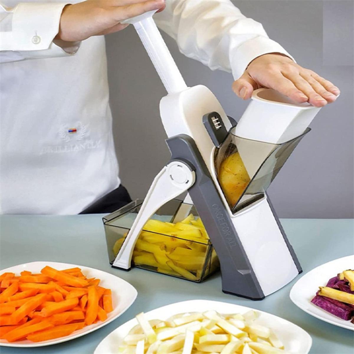 Picture of Brava Spring Slicer Vegetable Cutter Multifunctional High Quality ABS Vegetable Slicer