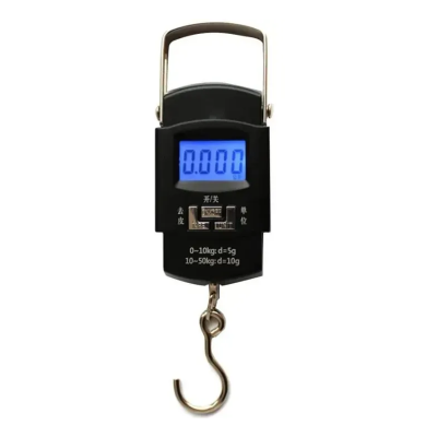 Picture of Digital Hanging Weight Scale, Portable Hanging Electronic Hook Scale-Black - Weight Machine Digital ( Multicolor) 