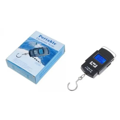 Picture of Digital Hanging Weight Scale, Portable Hanging Electronic Hook Scale-Black - Weight Machine Digital ( Multicolor) 