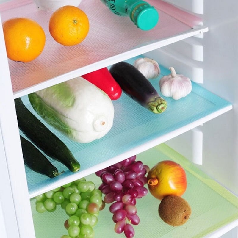 Picture of 4PCs Refrigerator Pads Fridge Mats