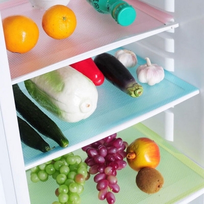 Picture of 4PCs Refrigerator Pads Fridge Mats