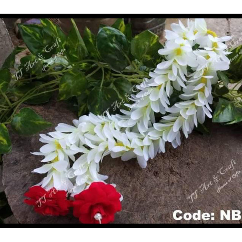 Picture of Artificial Flower gajra for girls and womens - Multicolor
