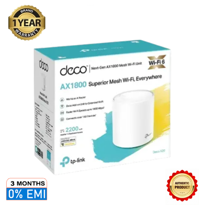 Picture of TP-Link Deco x20 AX1800 whole home mesh wi-fi 6 system (1 pack)