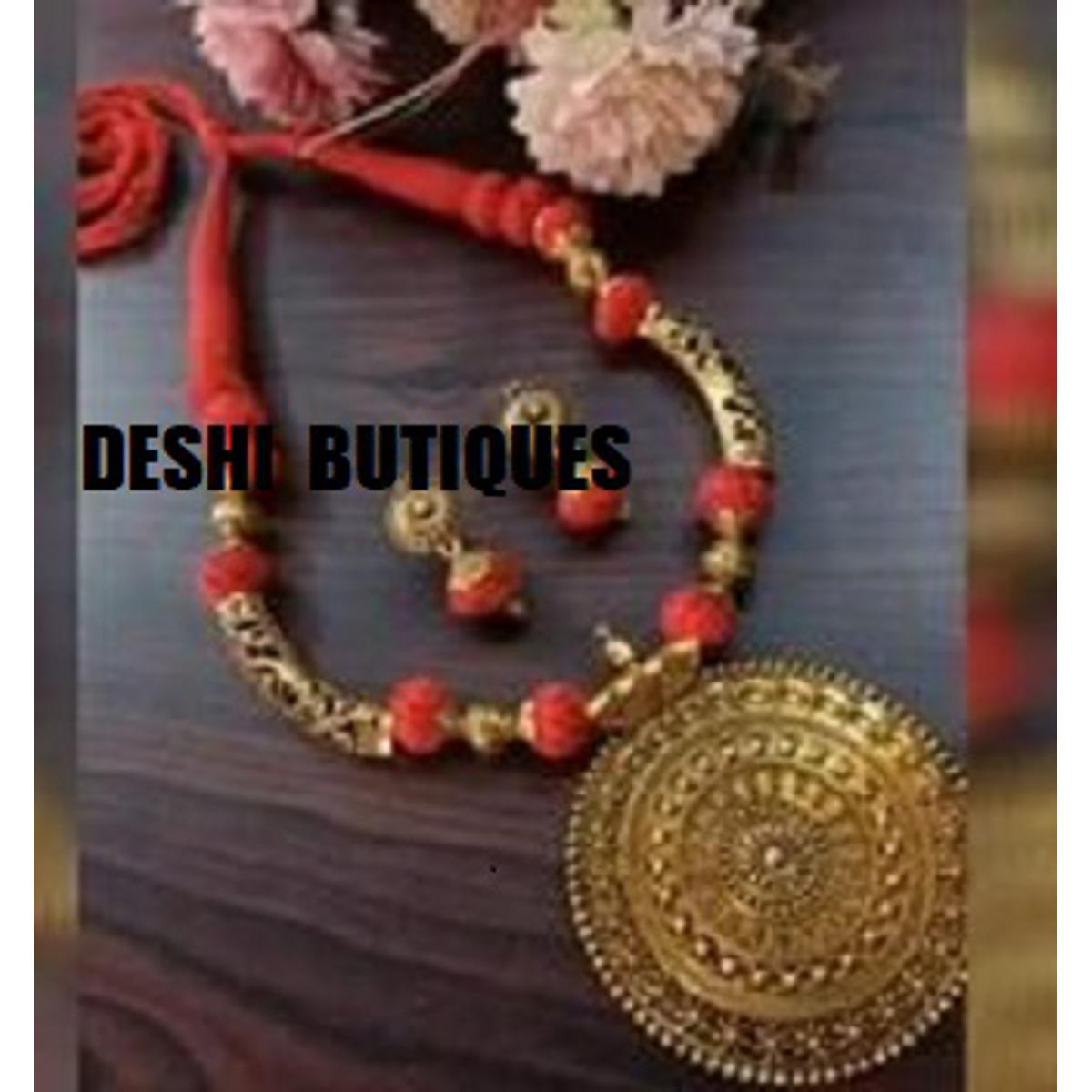 Picture of Beautiful  Antic jwellery sets  for women - Multicolor