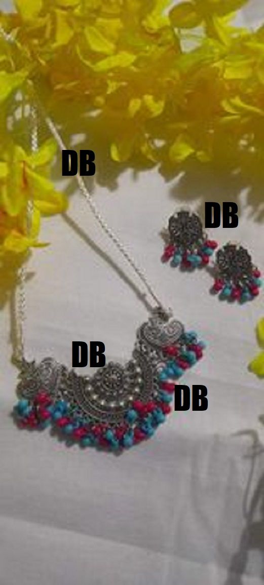 Picture of Beautiful  Antic jwellery sets  for women - Multicolor