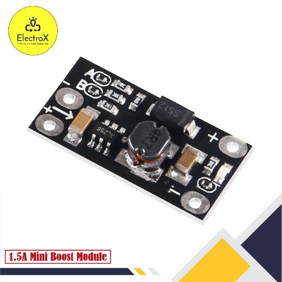 Picture of 1.5A Multi-Function Mini Boost Module Step Up Board Black