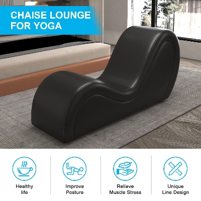 Picture of S-Shaped PU Leather Sofa, Couple Actions of Different Varieties, Bonded Stretch Perfect Couch For living room or Bedroom,  Perfect gift for your special person or lovable Friend