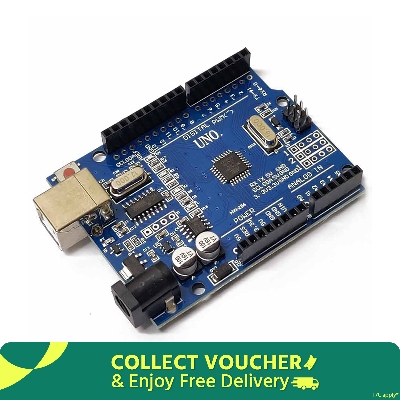 Picture of Arduino UNO r3 SMD Ch340 Version with USB Cable(Blue)