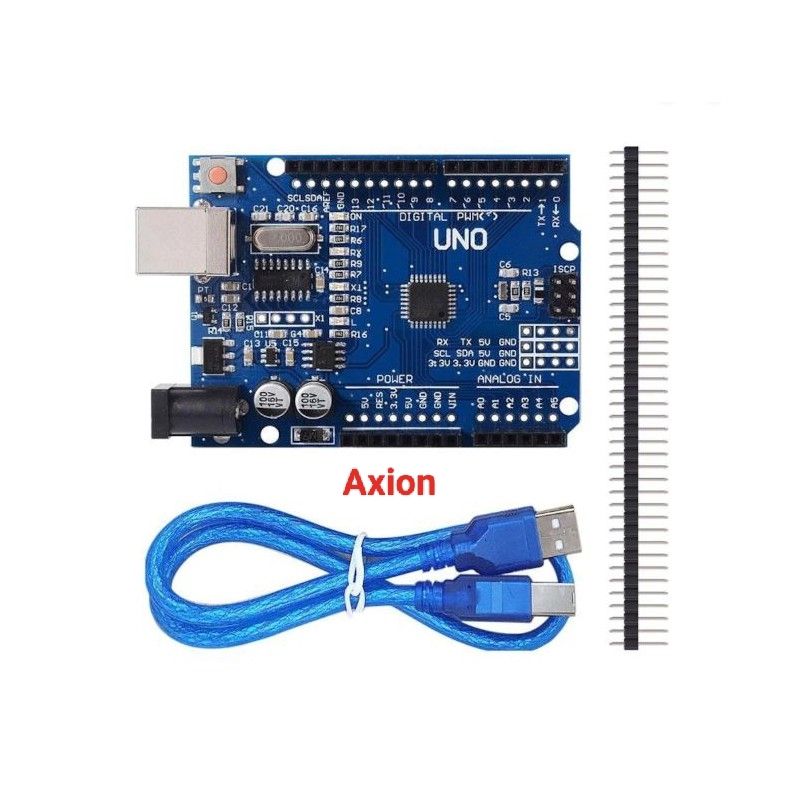 Picture of Arduino UNO r3 SMD Ch340 Version with USB Cable(Blue)