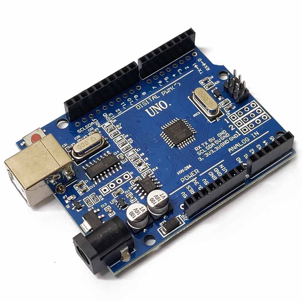 Picture of Arduino UNO r3 SMD Ch340 Version with USB Cable(Blue)