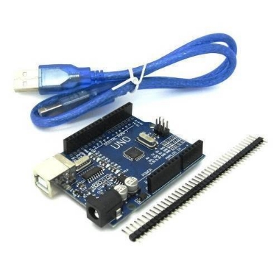 Picture of Arduino UNO r3 SMD Ch340 Version with USB Cable(Blue)