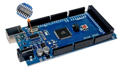 Picture of Arduino Mega 2560 Ch340 Version with USB Cable()
