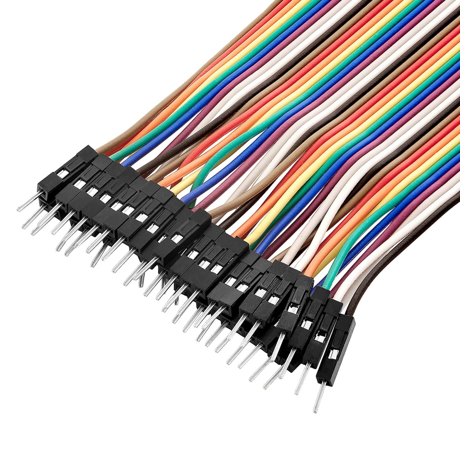 Picture of 20 pcs Male to Male Jumper Wire- connection wire for breadboard(Blue)