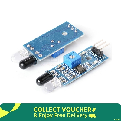 Picture of IR Sensor Module - Infrared Obstacle Avoidance Sensor(Blue)