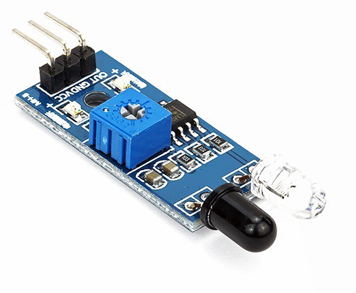 Picture of IR Sensor Module - Infrared Obstacle Avoidance Sensor(Blue)