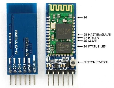 Picture of Bluetooth Module HC-05 for Arduino(Green)