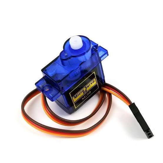 Picture of SG 90 servo motor for DIY projects with Arduino Raspberry pi Robotic Arm making(Blue)