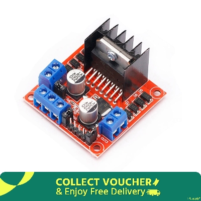 Picture of L298N Motor Driver Module for Arduino(Red)
