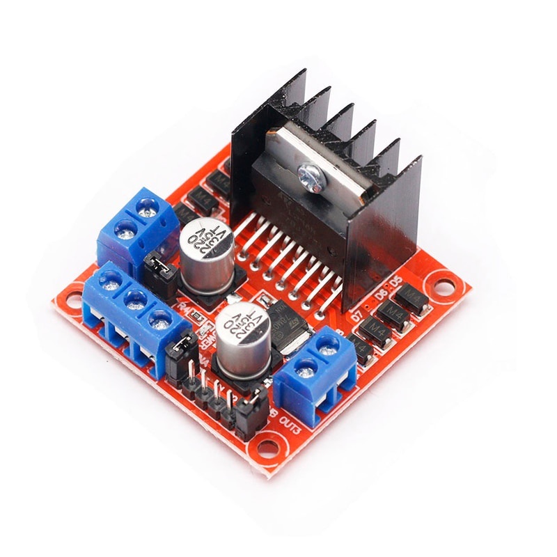 Picture of L298N Motor Driver Module for Arduino(Red)