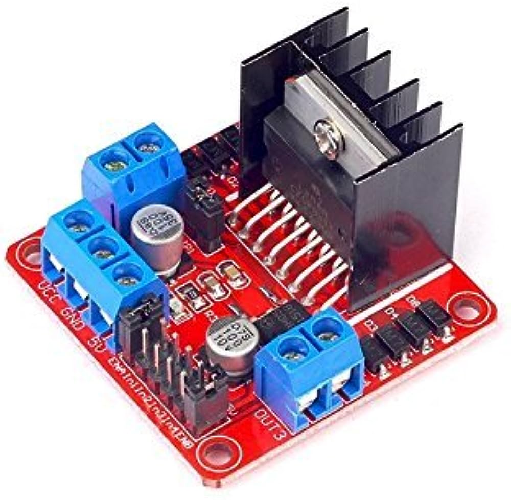 Picture of L298N Motor Driver Module for Arduino(Red)