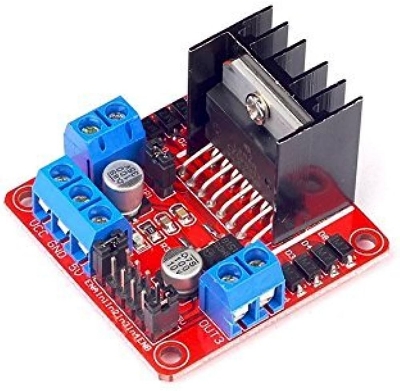 Picture of L298N Motor Driver Module for Arduino(Red)