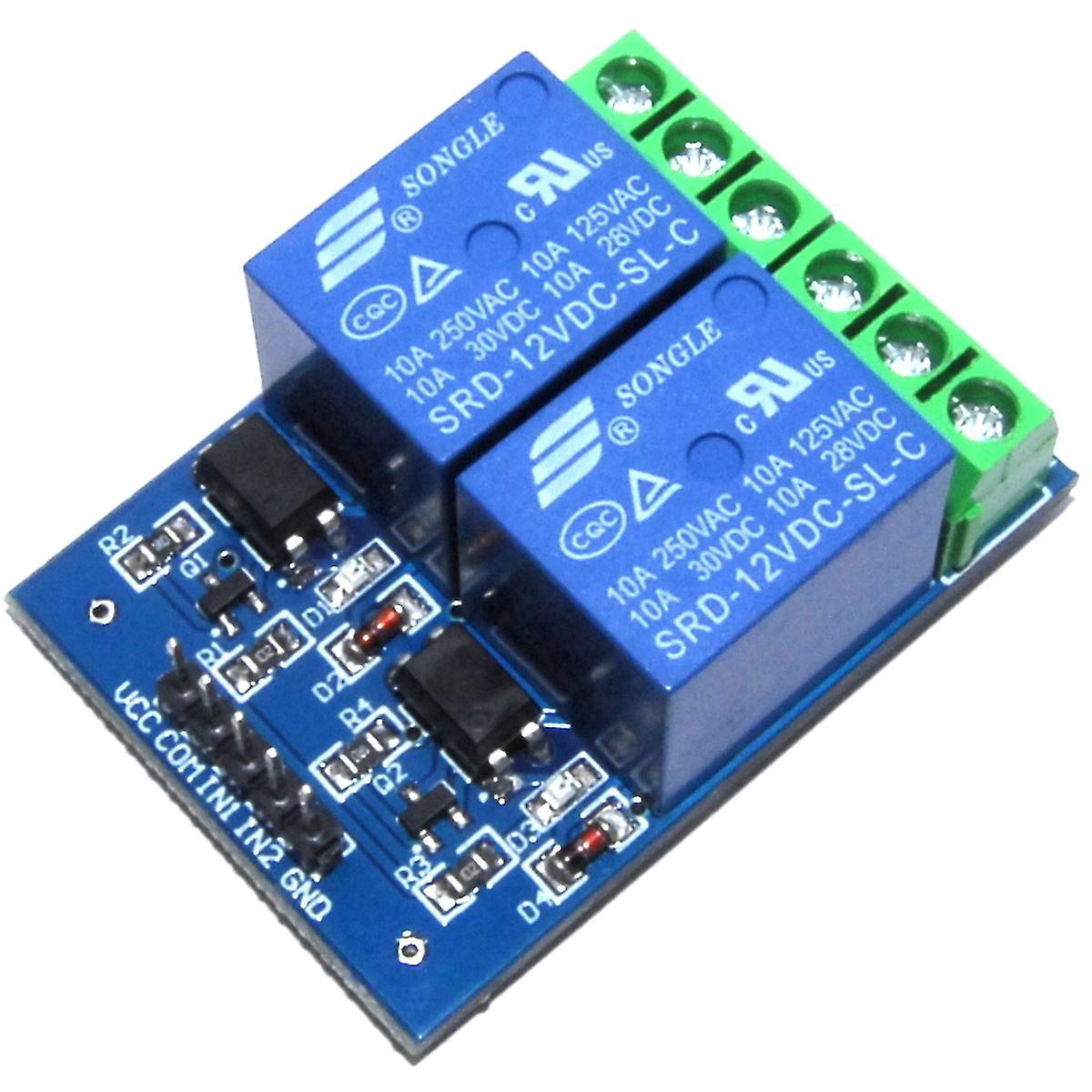 Picture of 2 Channel 5v Relay Module(Blue)