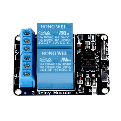 Picture of 2 Channel 5v Relay Module(Blue)