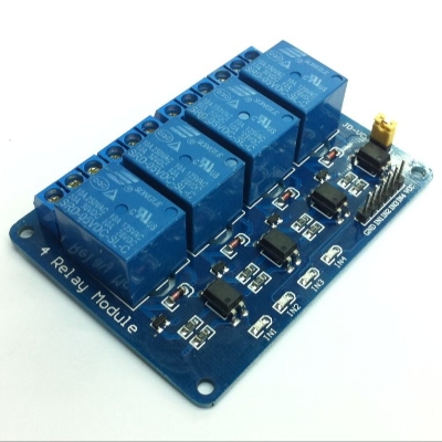 Picture of 4 channel 5v Relay Module(Blue)