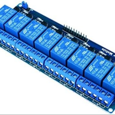 Picture of 8 channel relay Module 5v DC for Arduino uno/mega/nano(Blue)