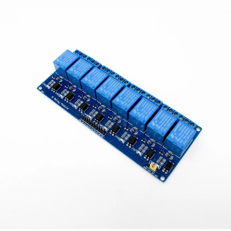Picture of 8 channel relay Module 5v DC for Arduino uno/mega/nano(Blue)