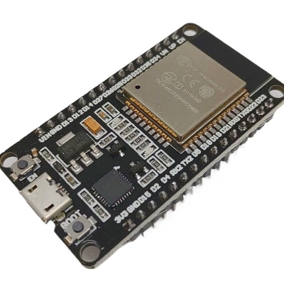 Picture of ESP-32 38PIN DEVELOPMENT BOARD WIFI+BLUETOOTH 2 IN 1 DUAL-CORE CPU(Black)