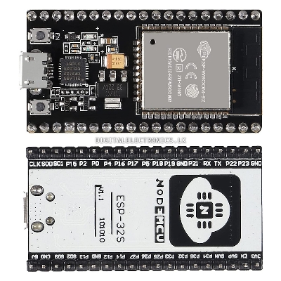 Picture of ESP-32 38PIN DEVELOPMENT BOARD WIFI+BLUETOOTH 2 IN 1 DUAL-CORE CPU(Black)